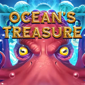 Ocean Treasure Grand slot featuring giant octopus guarding underwater riches, where Canadian players dive for free spins, multipliers and big treasure wins.
